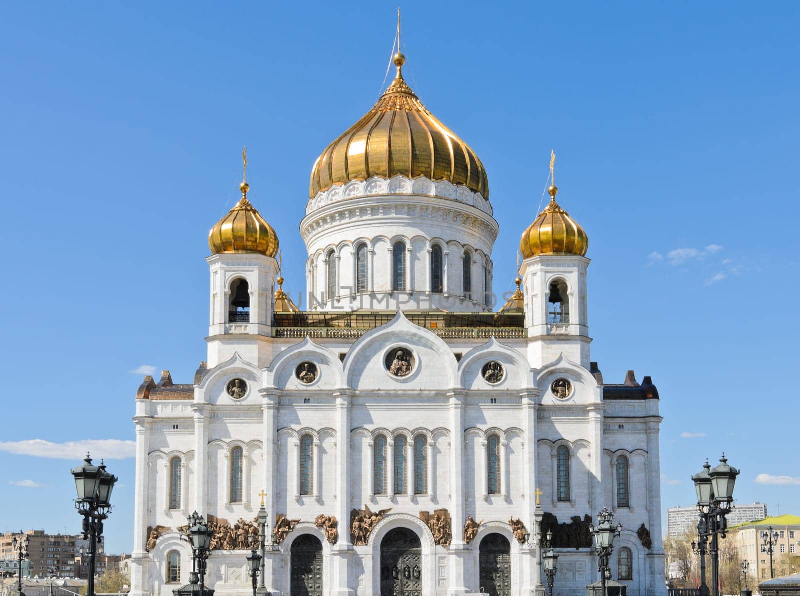 Cathedral of Christ the Saviour in Moscow, Russia