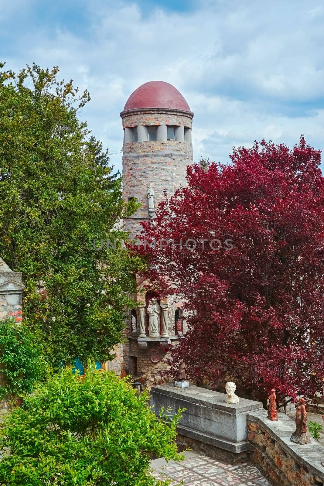 Bory Castle in the City of Szekesfehervar, Hungary