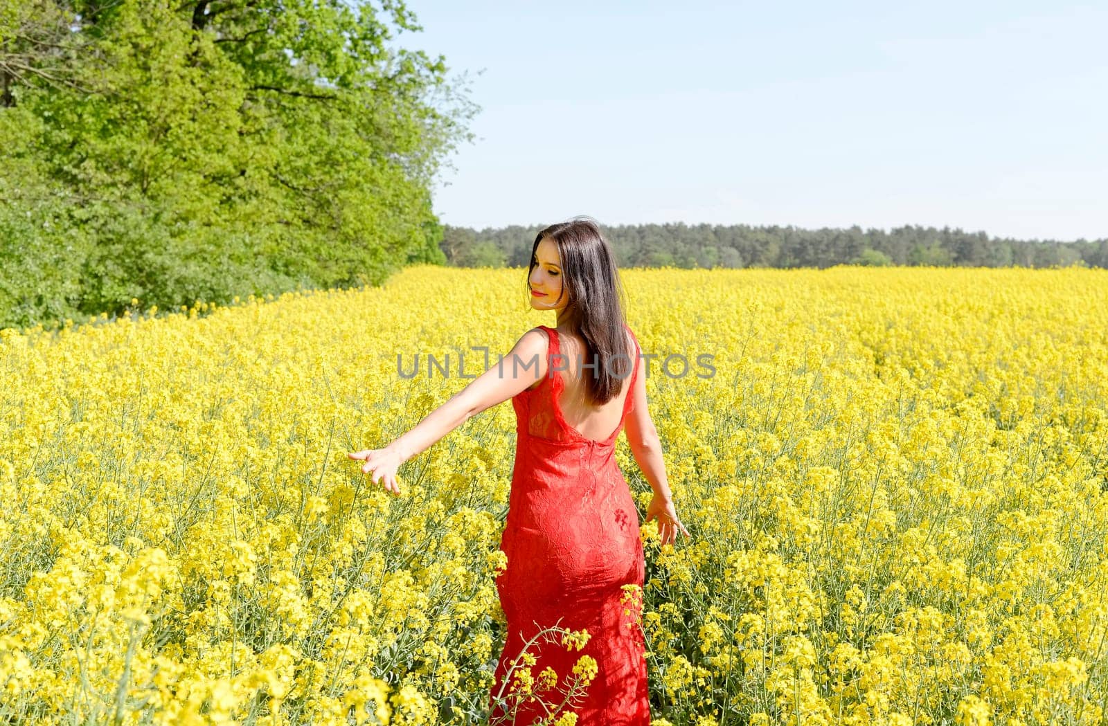 happy young woman