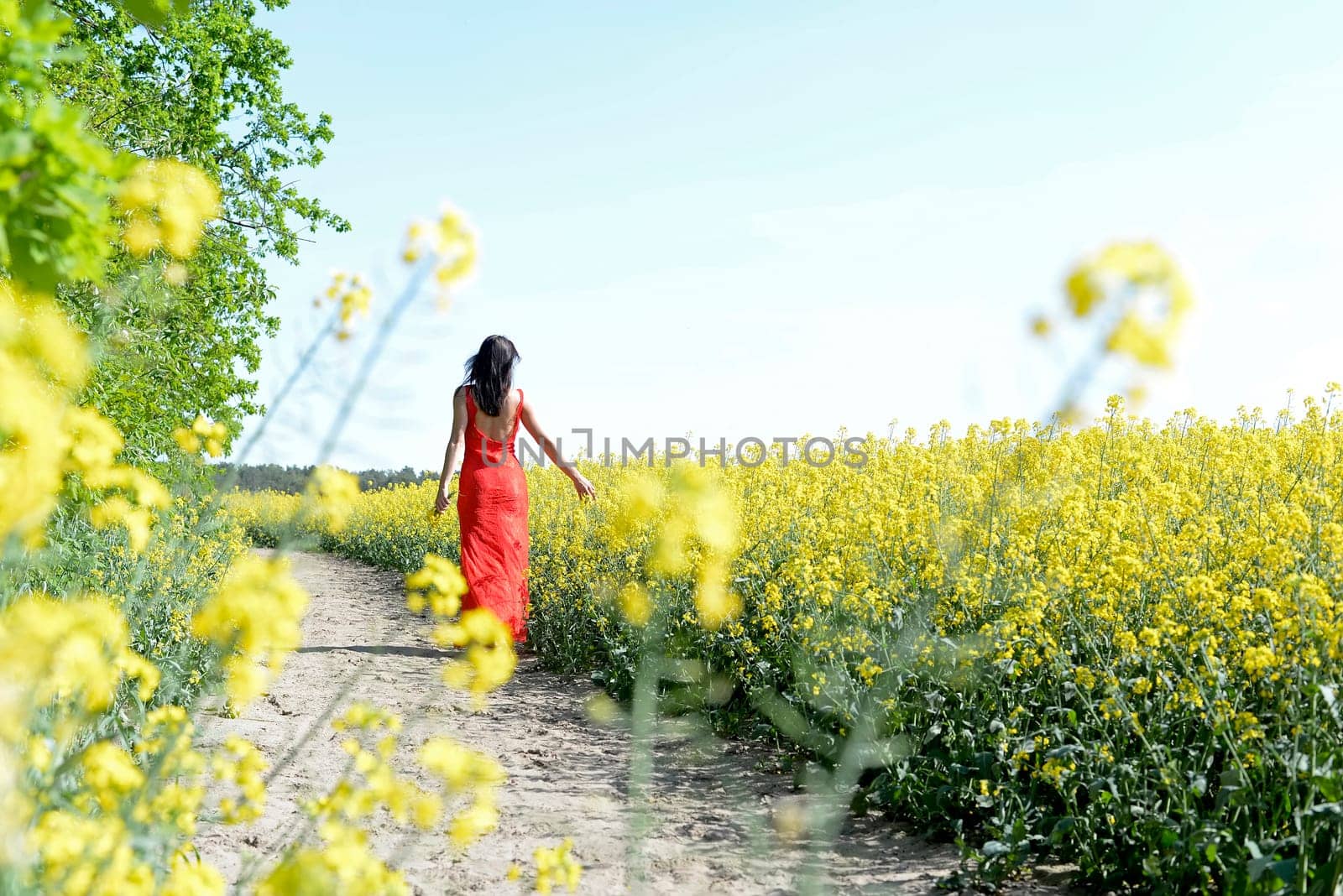 happy young woman