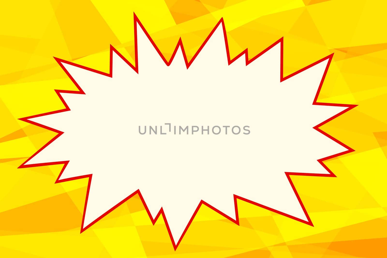 yellow pop art background comics bubble retro vector illustration