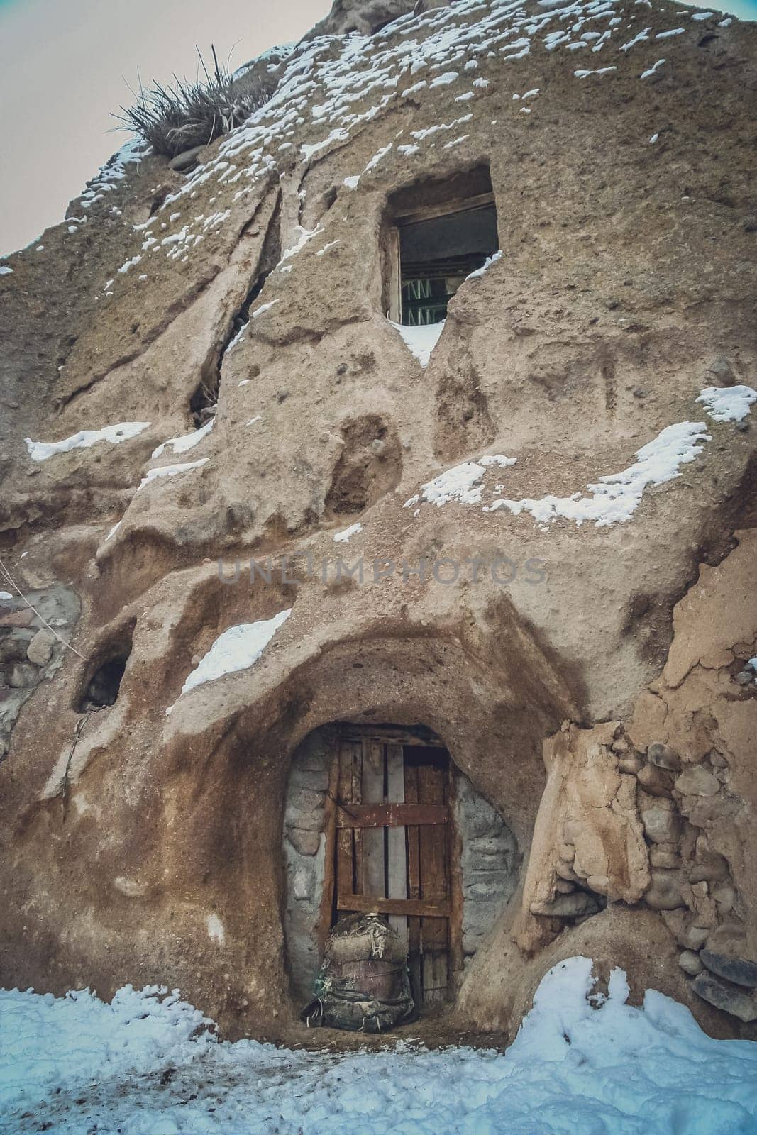 Traditional homes in an old village of Kandovan in the northern Iran