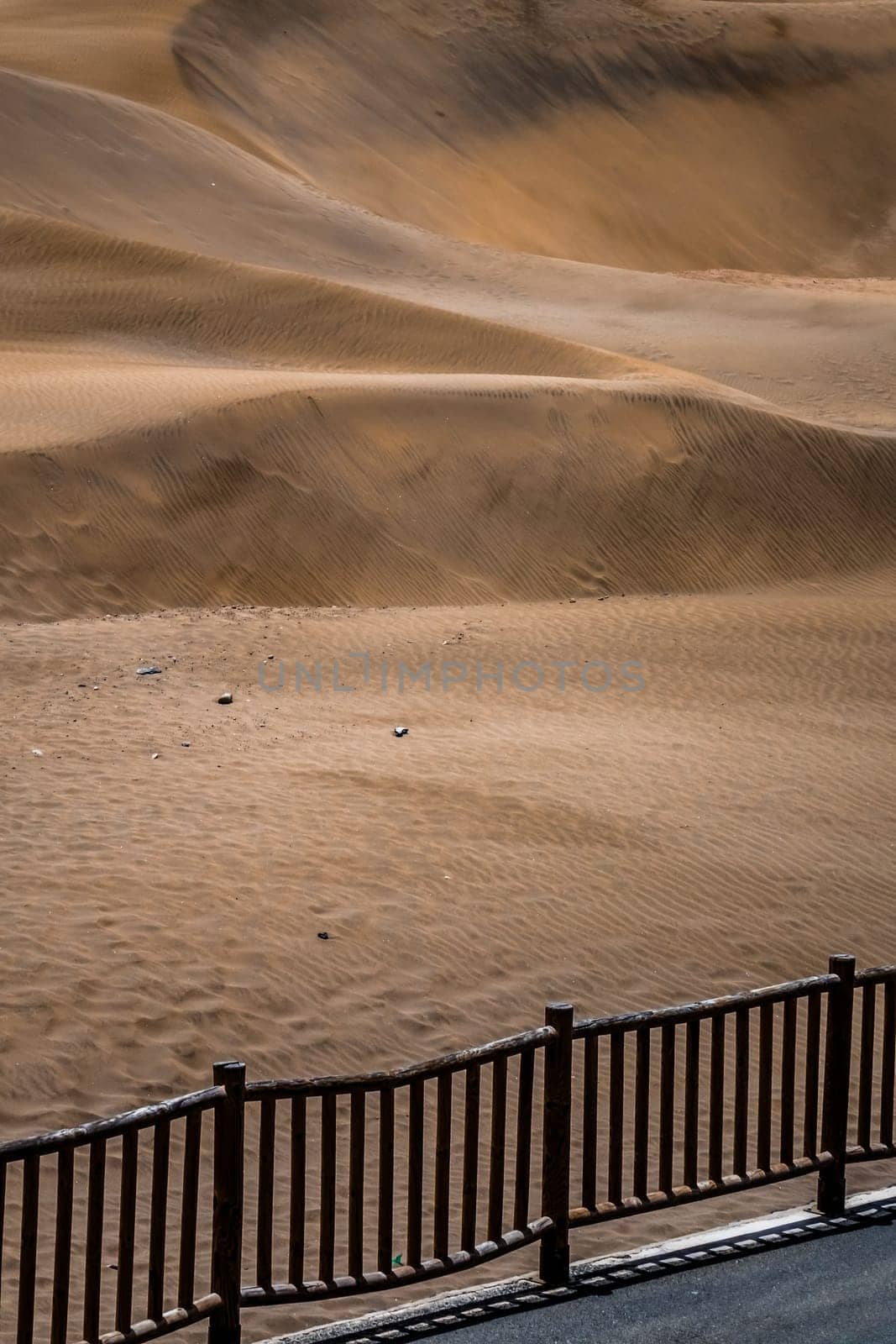 Lookout for the stunning sand dunes in  the Natural Reserve of Dunes of Maspaloma in Gran Canaria