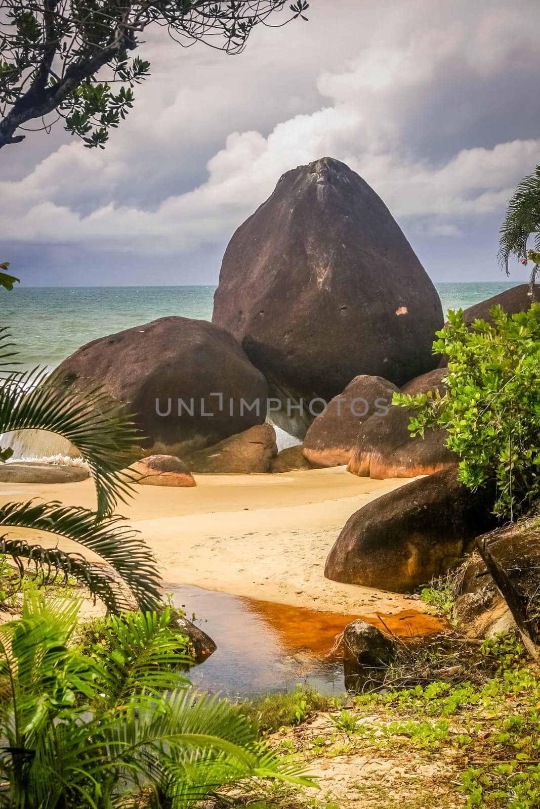 Stunning rocky coastline in the north eastern part of Madagascar