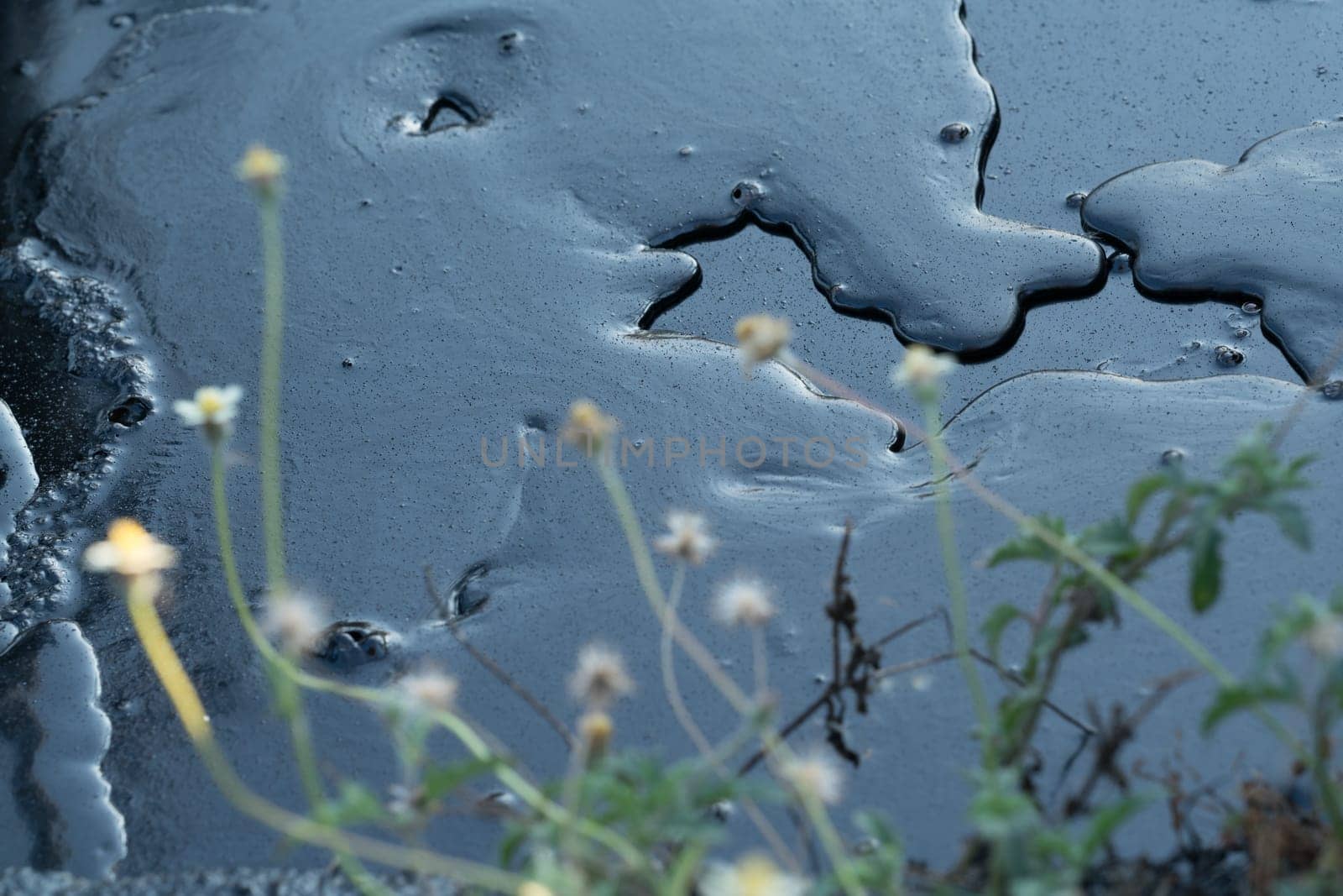 crude oil surface background textured