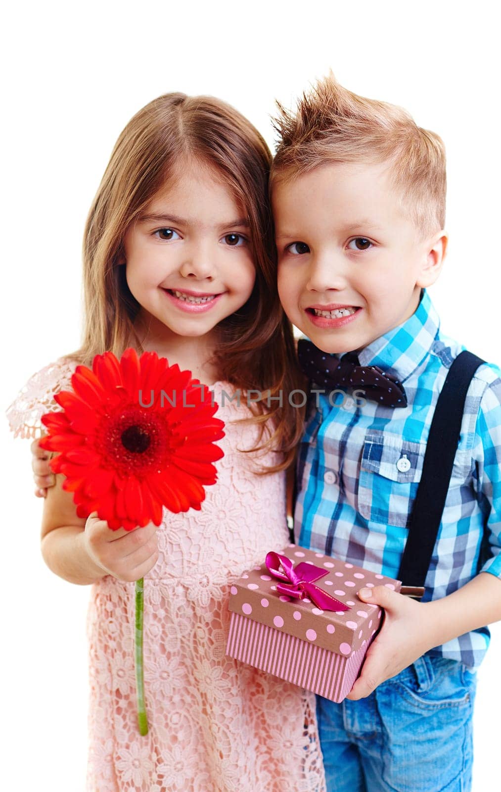 Portrait of dating kids
