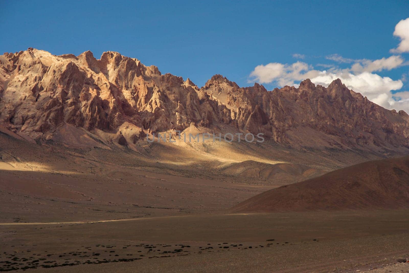 Beautiful landscape in the remote area of Western Tibet