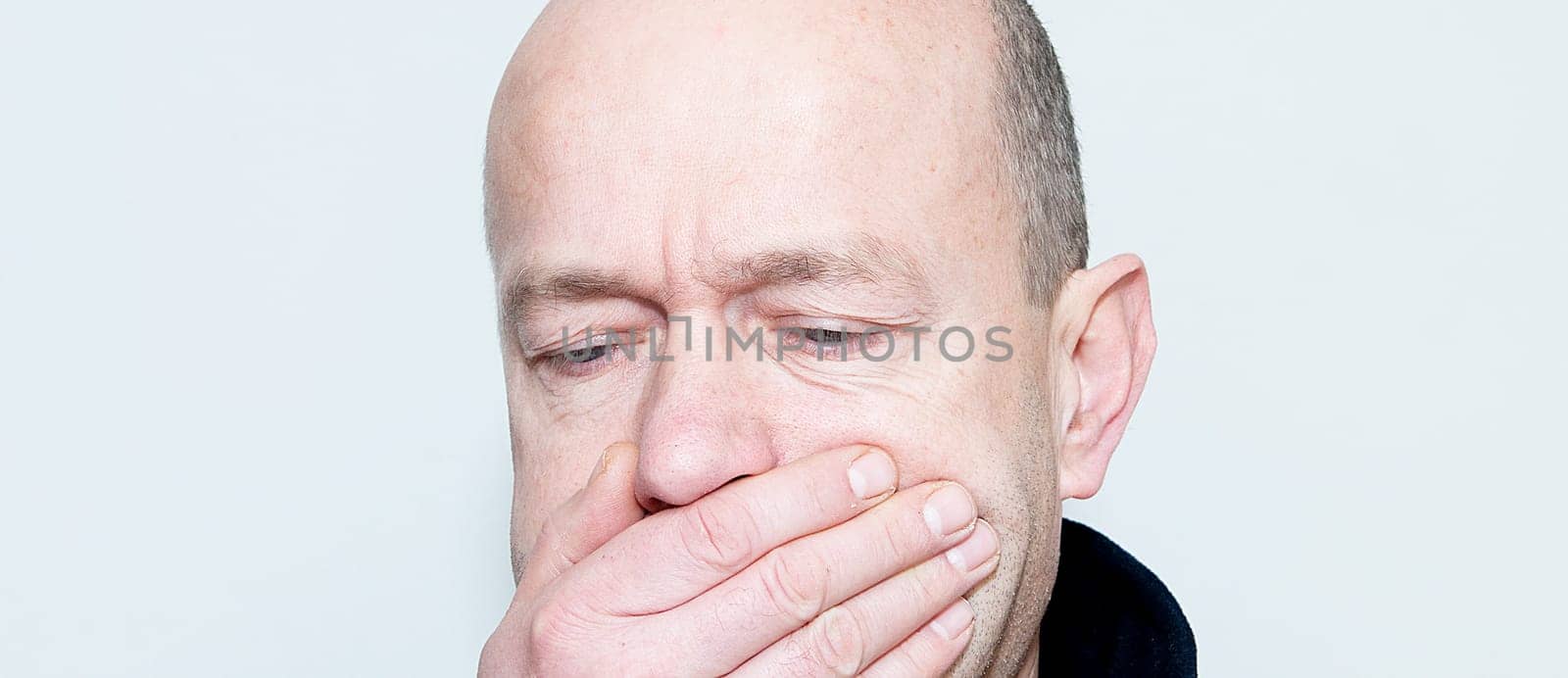 a man suffering from toothache