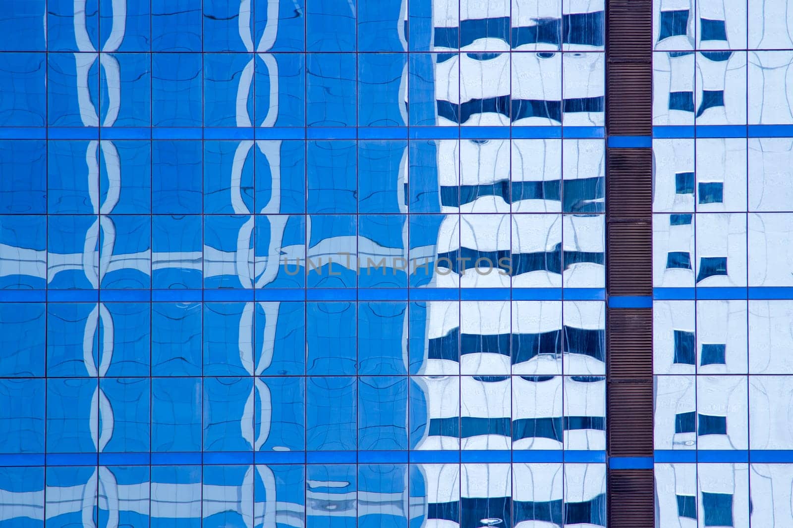 The building reflects with building