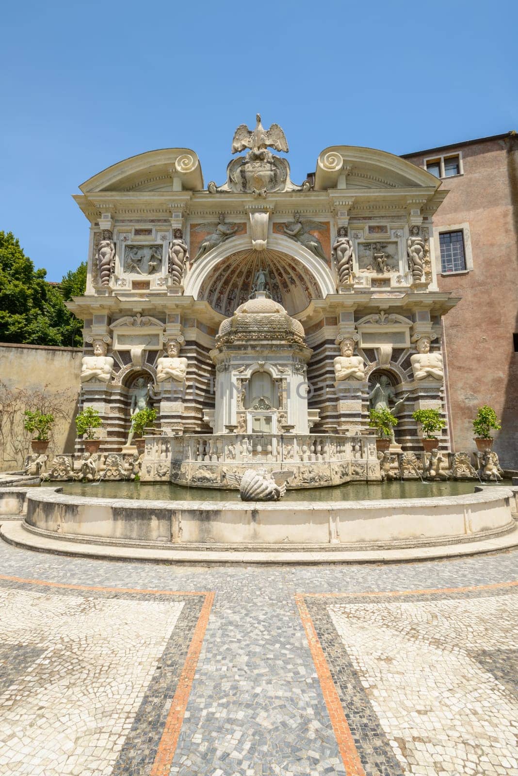 A very nice fountain in Tivoli, Italy