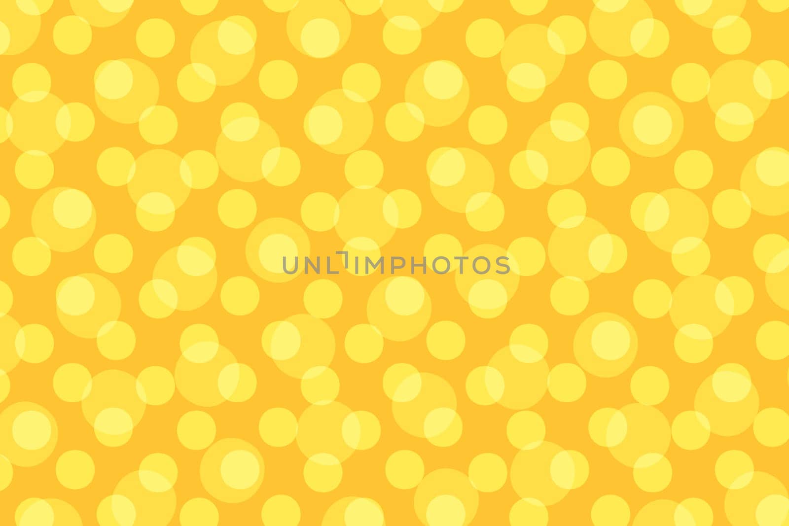 Pop art yellow background polka dot retro vector illustration