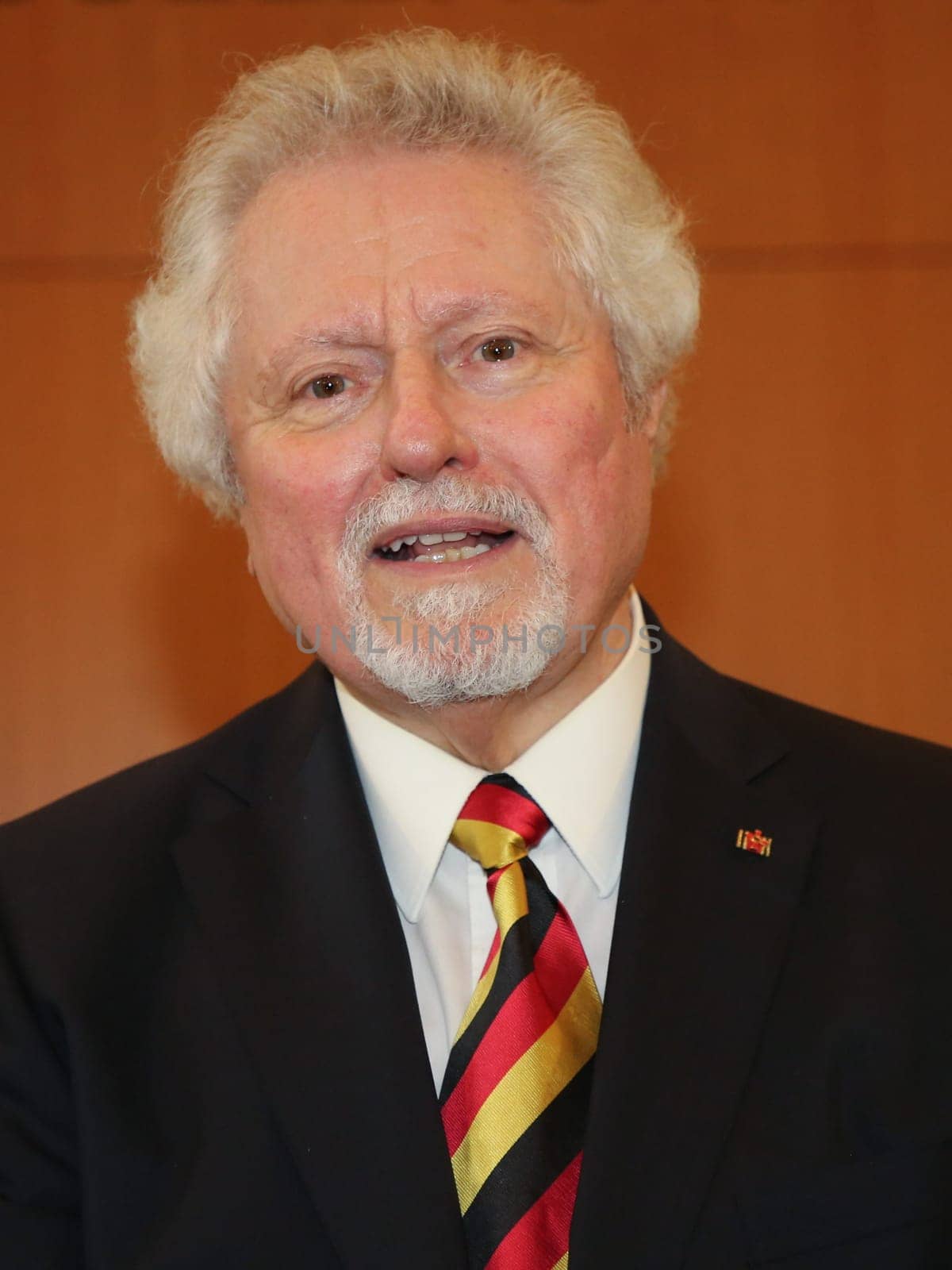 Former Lord Mayor of Magdeburg Willi Polte (SPD) at the ceremony for the 80th birthday of Magdeburg honorary citizen Willi Polte