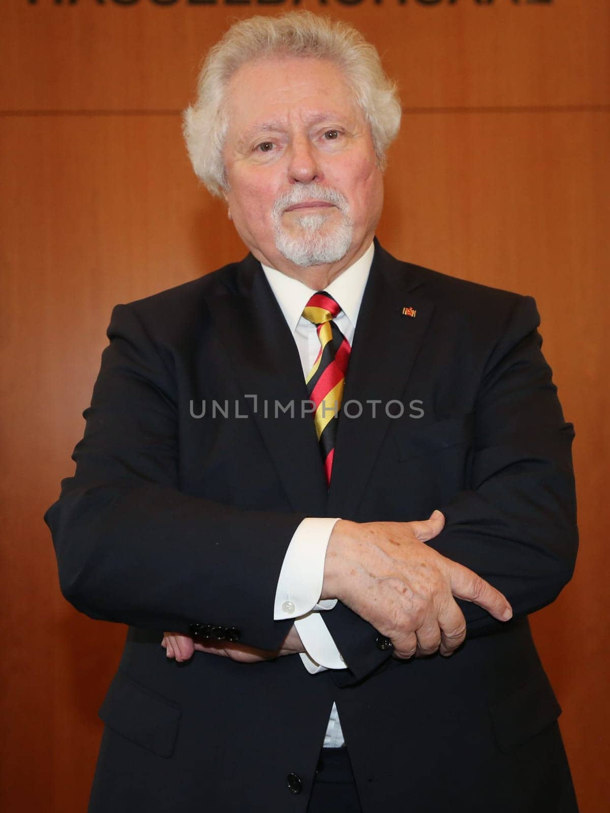 Former Lord Mayor of Magdeburg Willi Polte (SPD) at the ceremony for the 80th birthday of Magdeburg honorary citizen Willi Polte