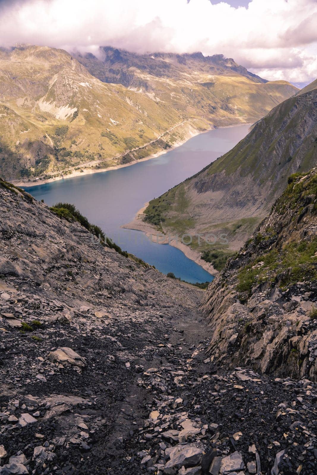 The Lac Grand Maison at the Glandon and Croix de Fer