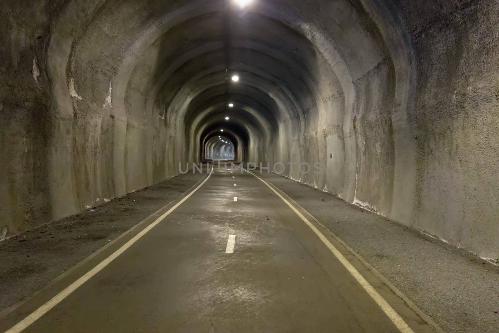 In the tunnel - underground way