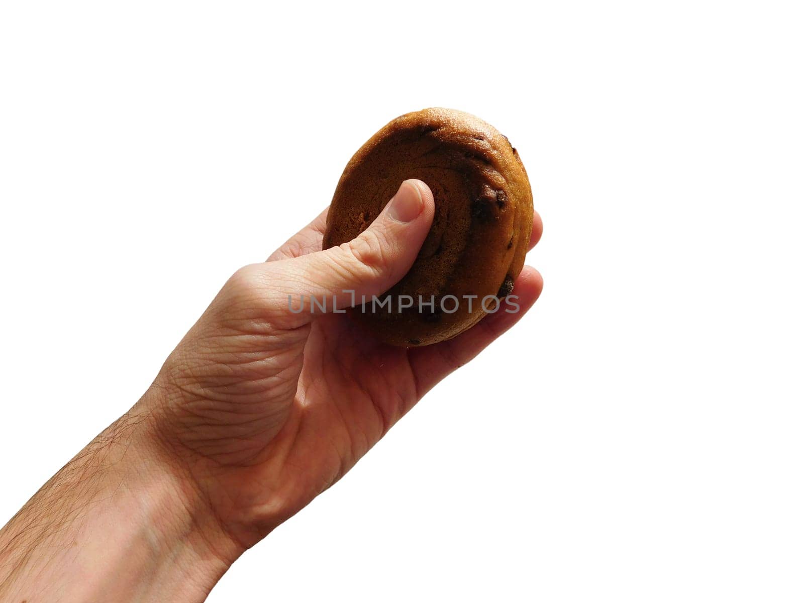 bread in hand