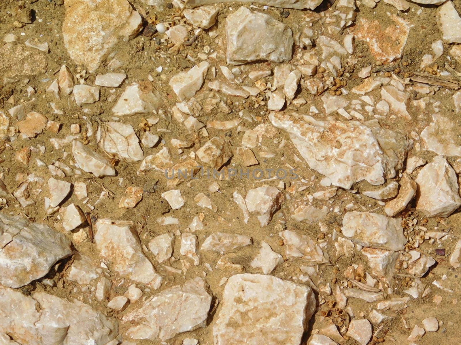 stones and earth