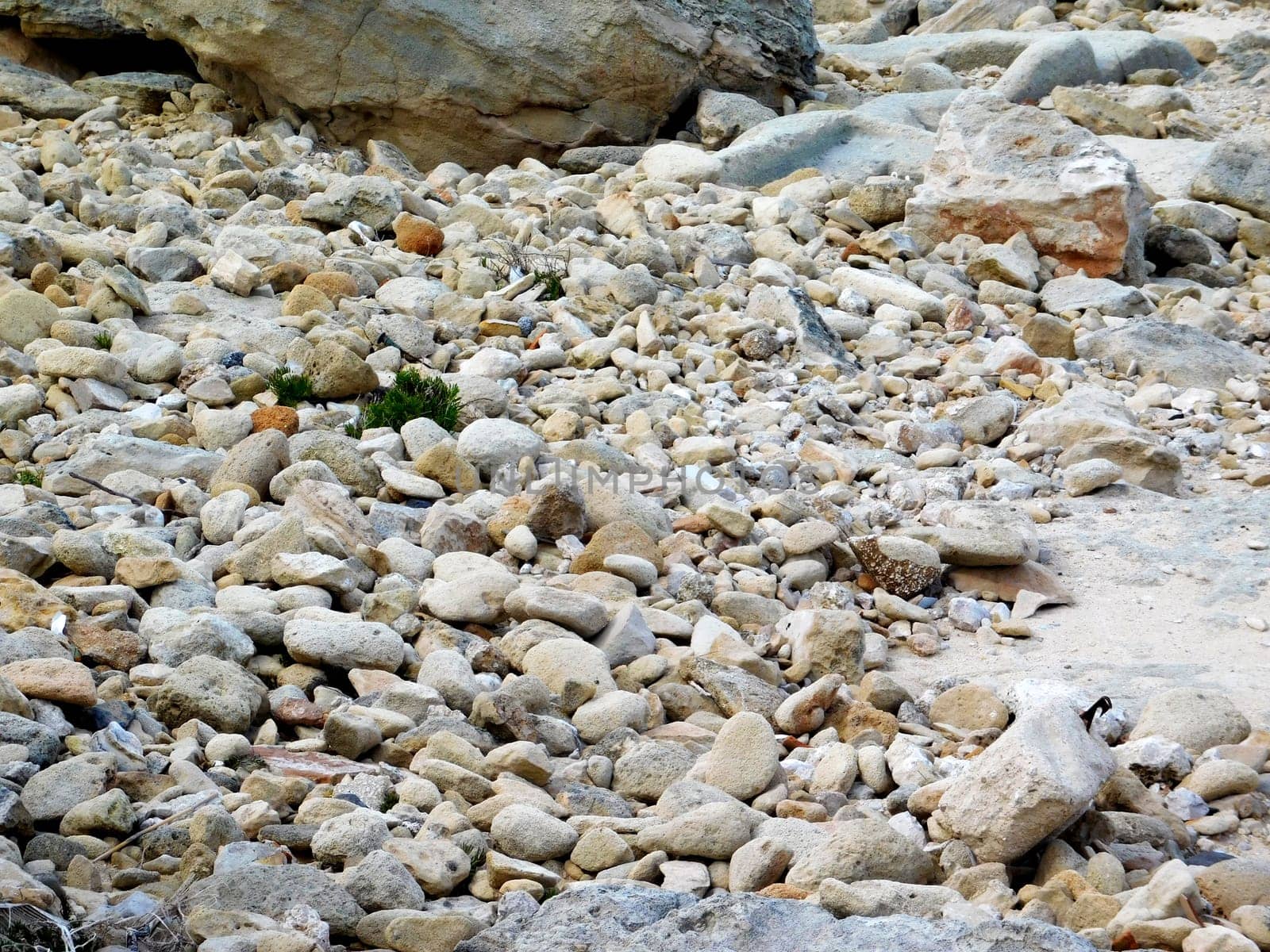 stones and rocks at the sea