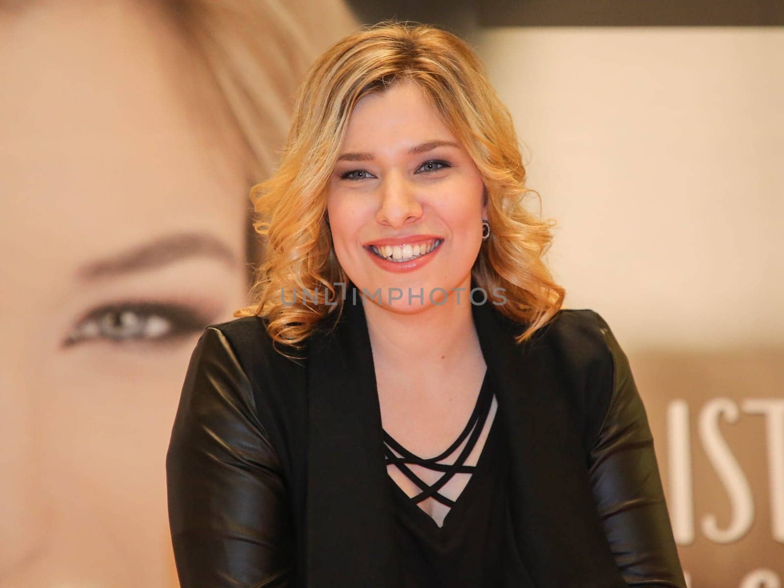Laura Wilde at an autograph session on 24.01.2018 in Magdeburg