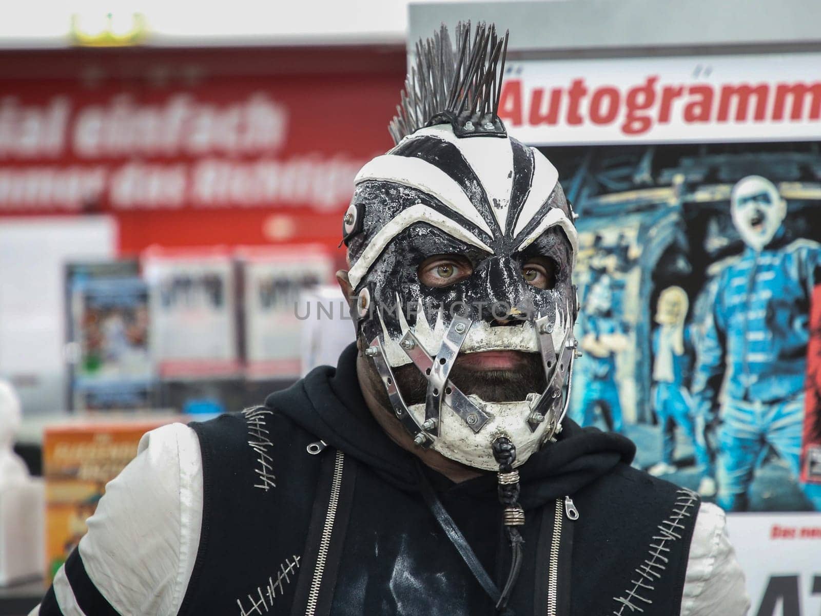 during an autograph session on 30.01.2018 in Magdeburg