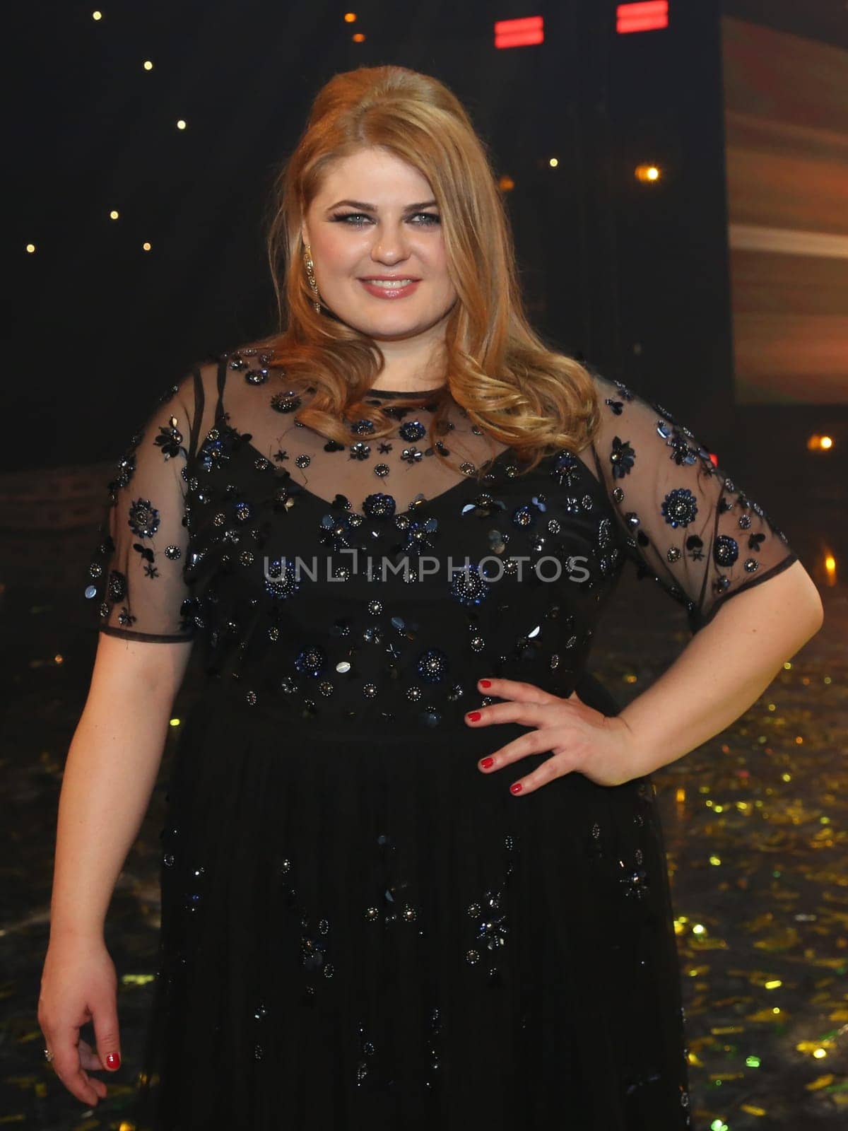 Singer Alina at Schlager Champions - The big festival of the best on 13.01.2018 in Berlin