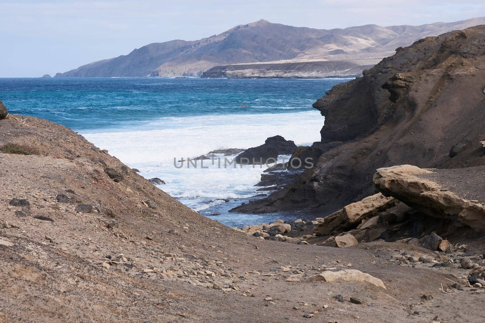 landscape on fuerteventura