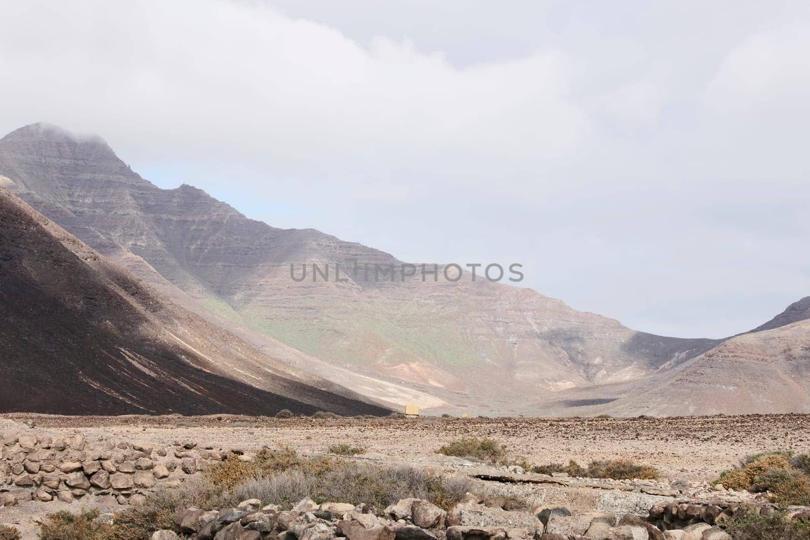 landscape on fuerteventura
