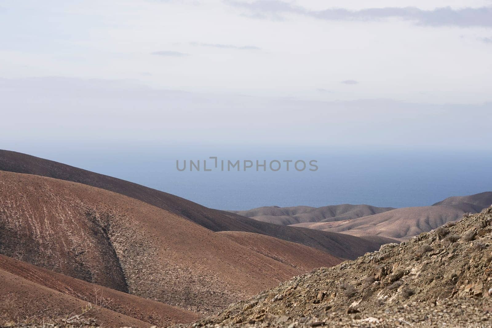 landscape on fuerteventura