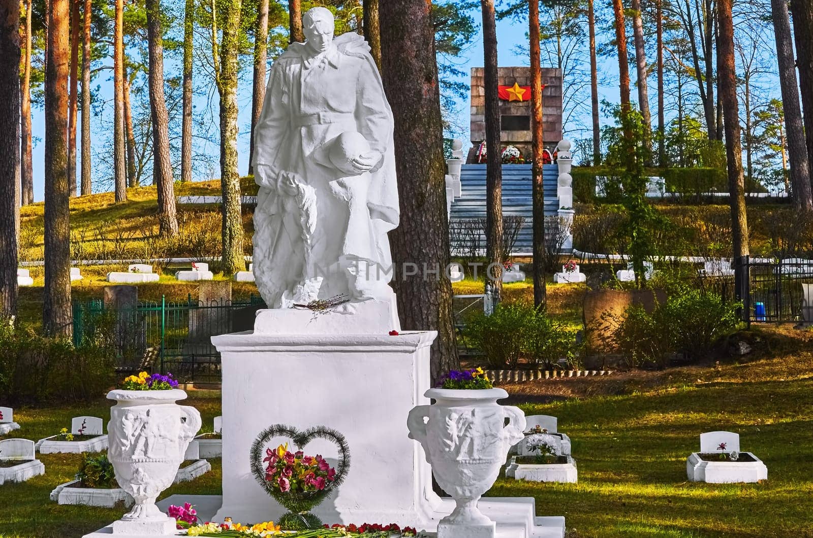 Monument to Red Army Soldiers, who Died During the Second World War