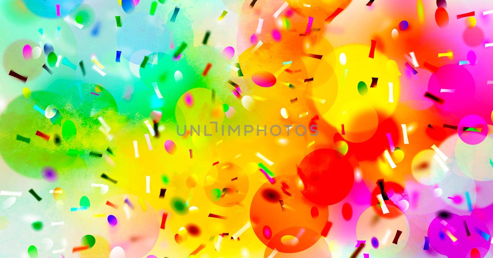 abstract confetti circles colorful shape color concept background