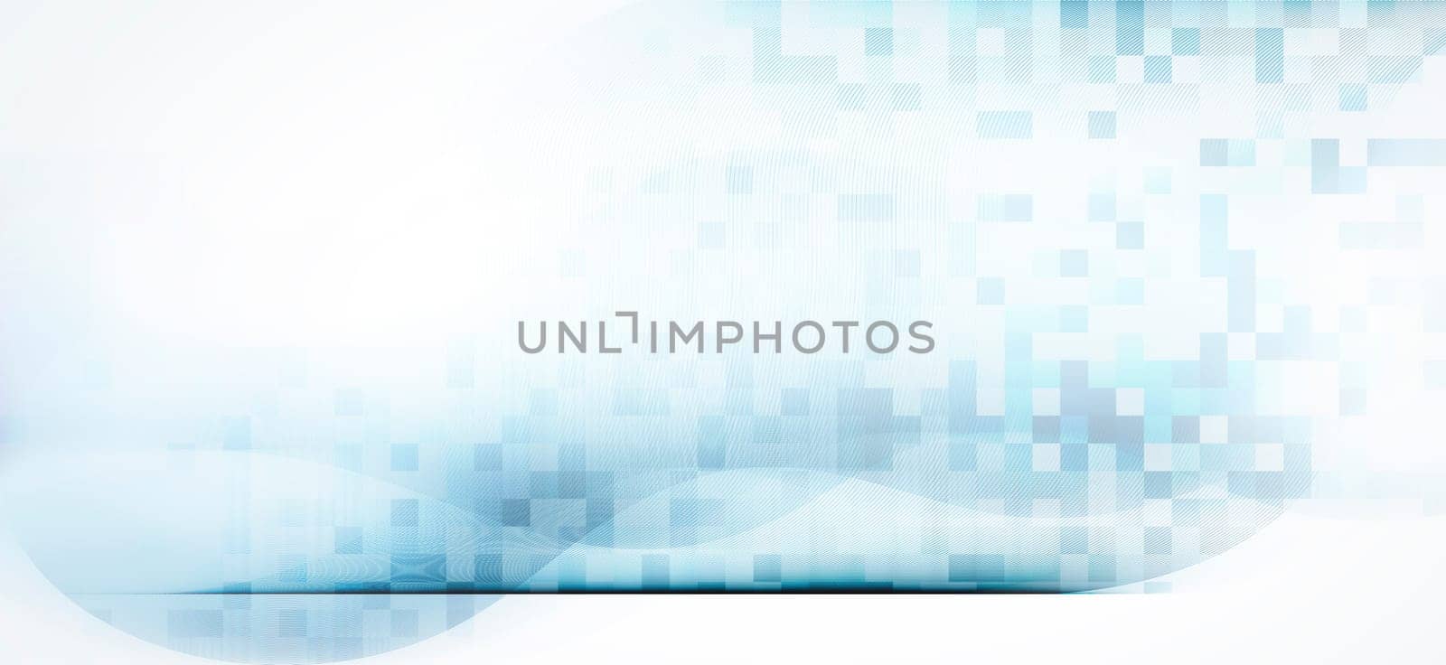abstract lines movement color banner horizon bright squares