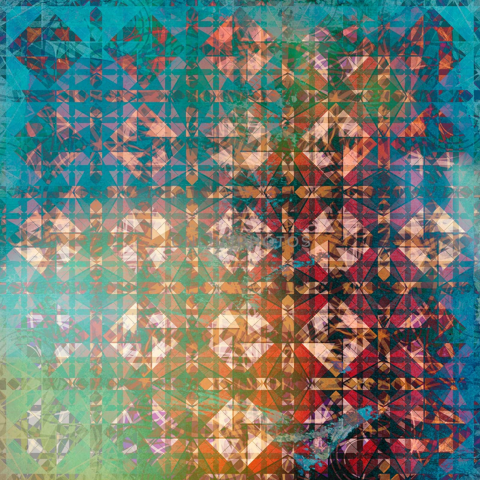 abstract arabesque diverse line and shape patterns collaged. Colors,light,faith,concept,religion,art,culture.