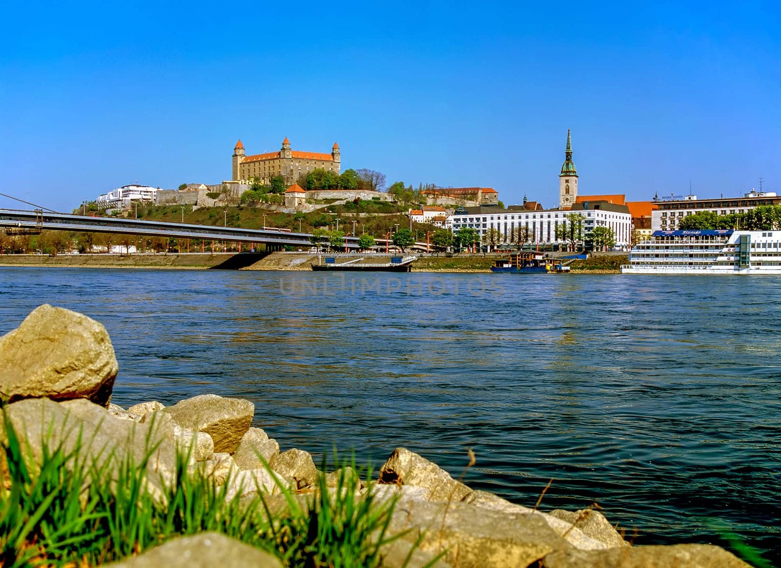 River Danube in Bratislava, Slovakia