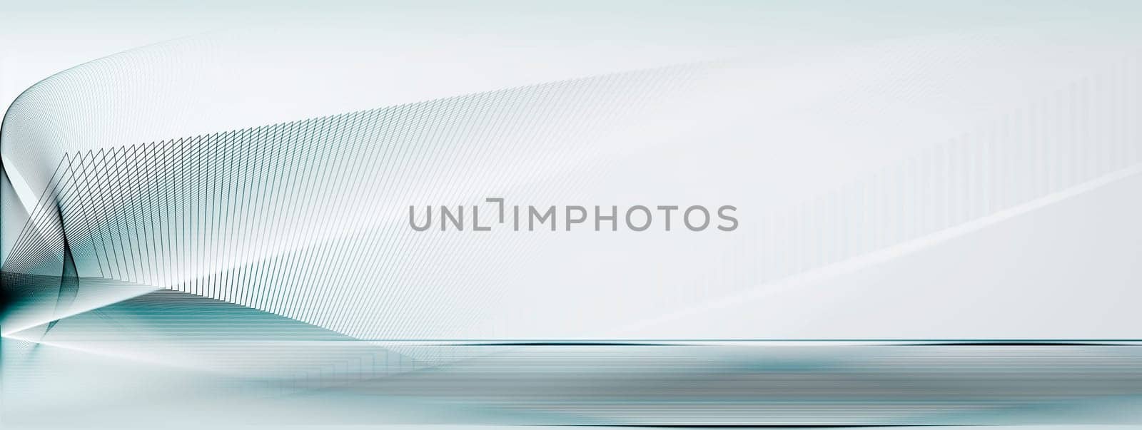 abstract lines movement color banner horizon bright