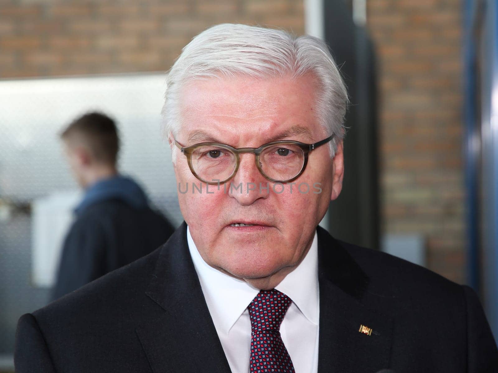 Federal President Dr. Frank-Walter Steinmeier during his inaugural visit to Wolmirstedt on 14.02.2018