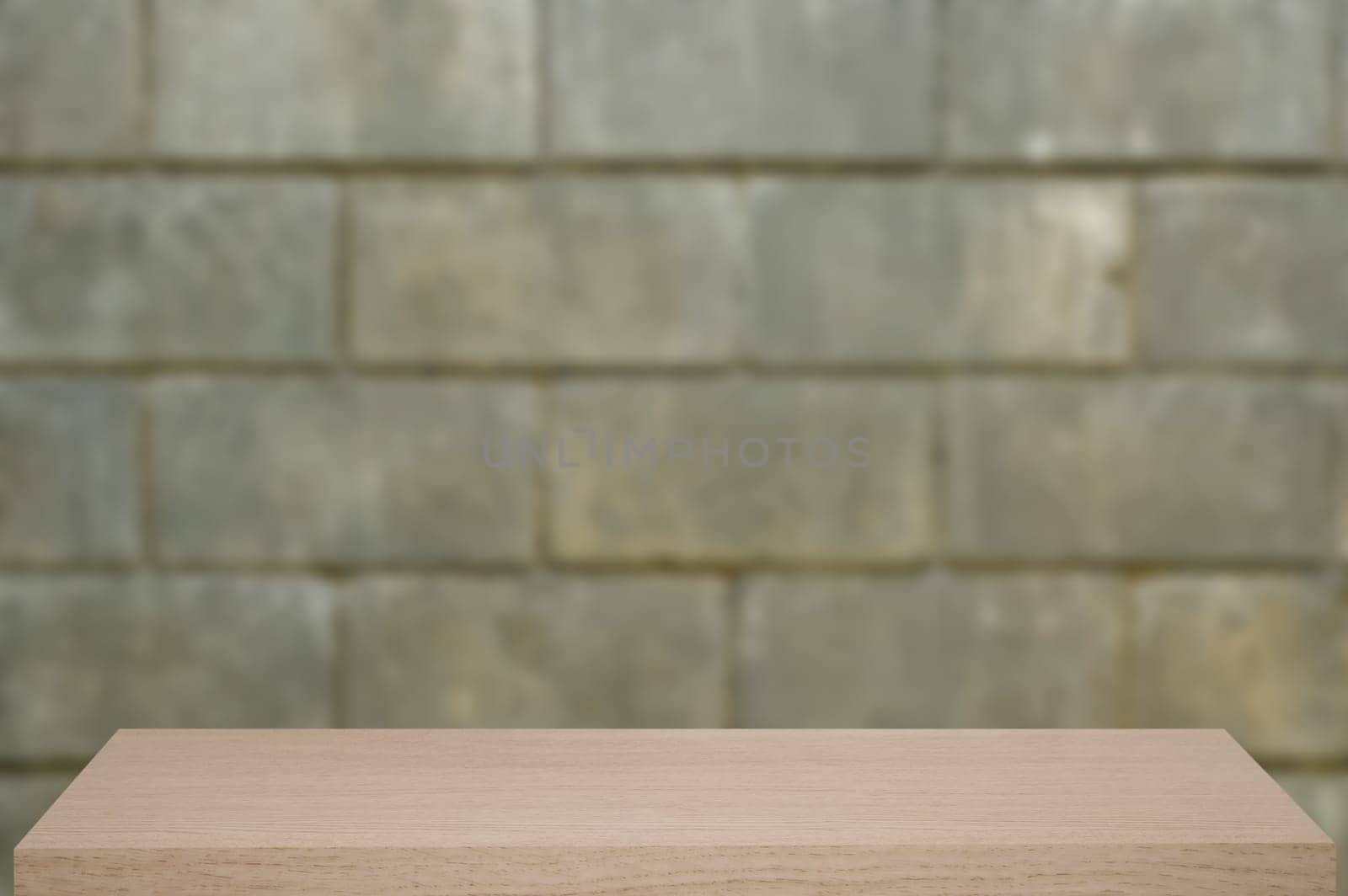 cracked concrete vintage wall defocus background with shelf