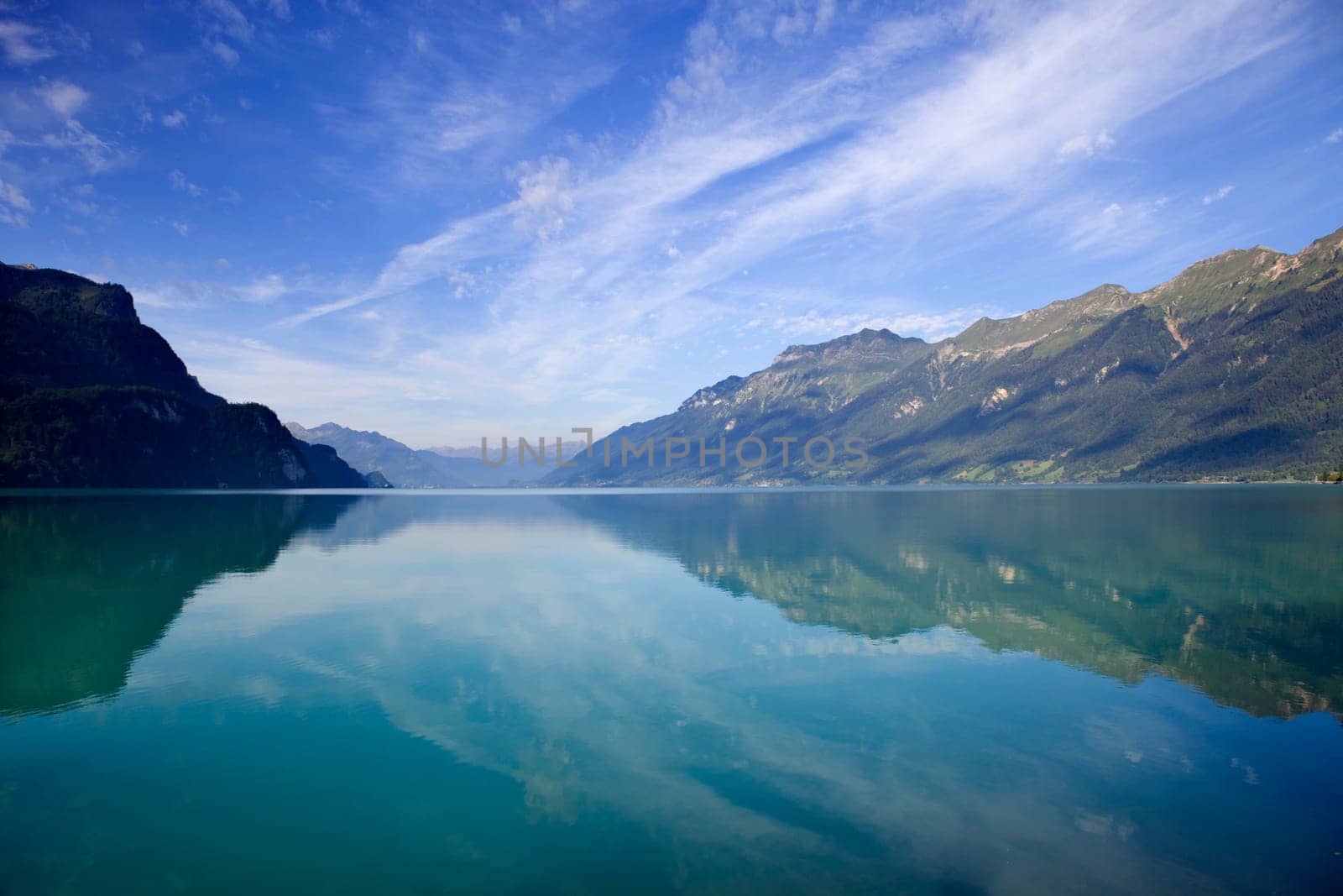 Brienz lake in Switzerland