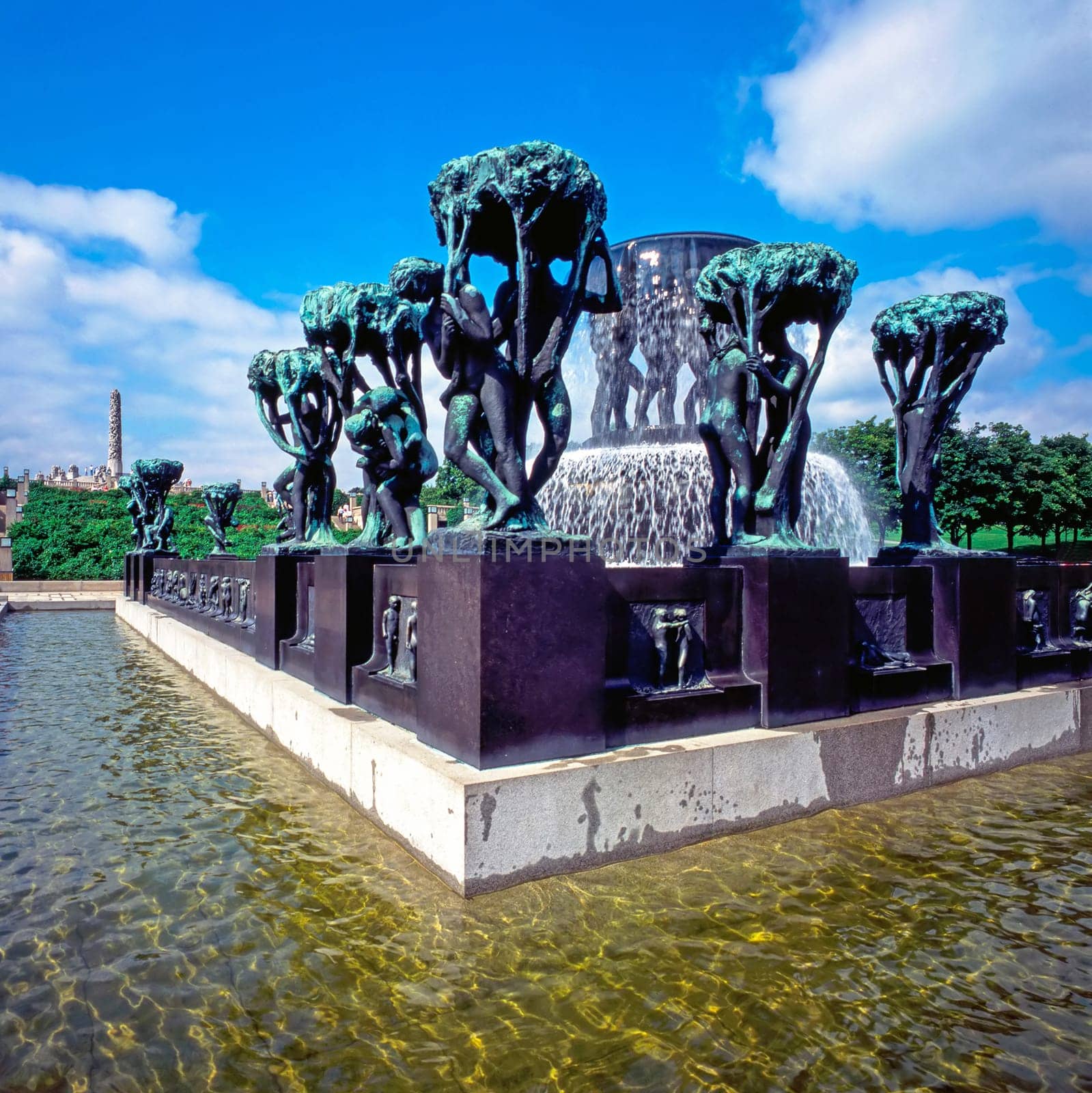 Vigeland Park in Oslo, Norway