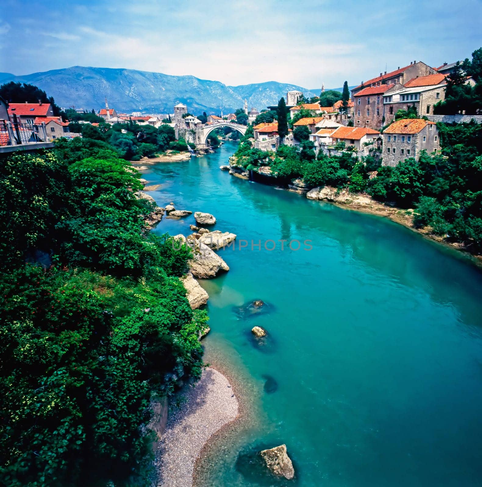 Mostar in Bosnia- Herzegovina