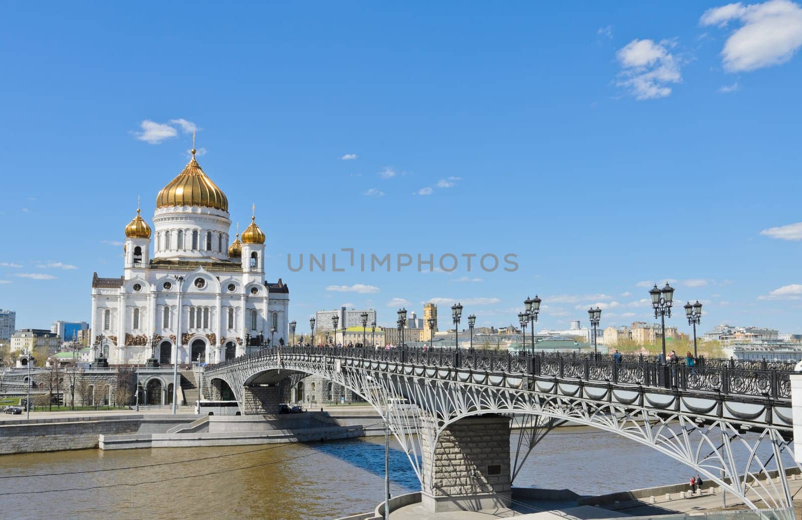 Orthodox Church of Cathedral of Christ the Saviour in Moscow, Russia