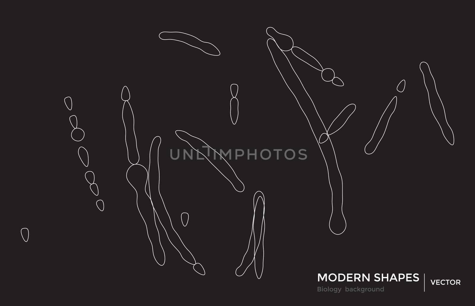 Abstract shapes geometric background. Science technology graphic design