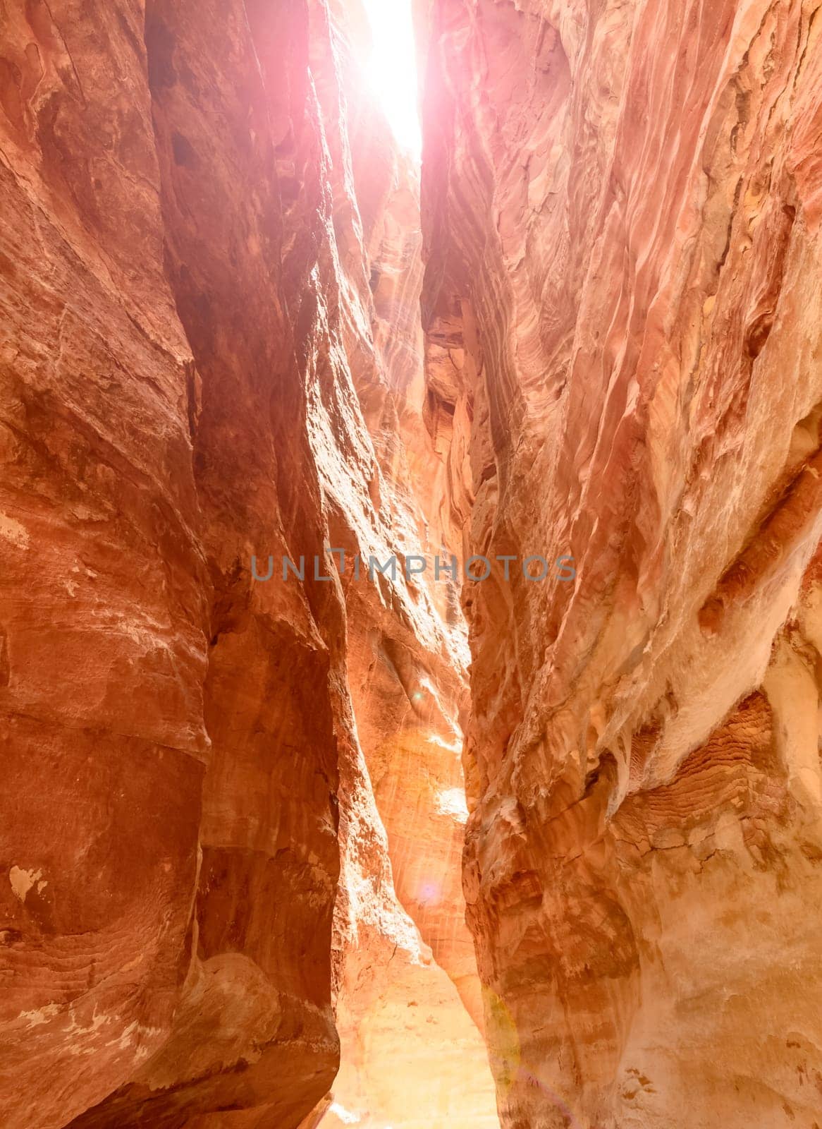 Rocks in the ancient city of Petra. Jordan, Wadi Rum