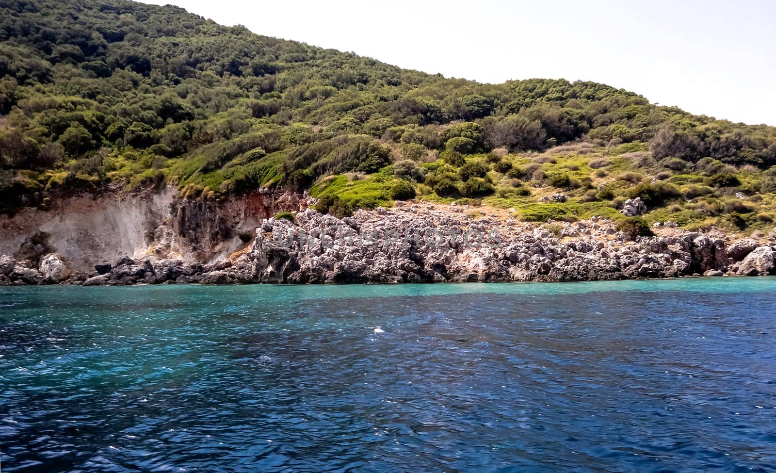 Greek coastline - Zakynthos / Zante Island, Greece