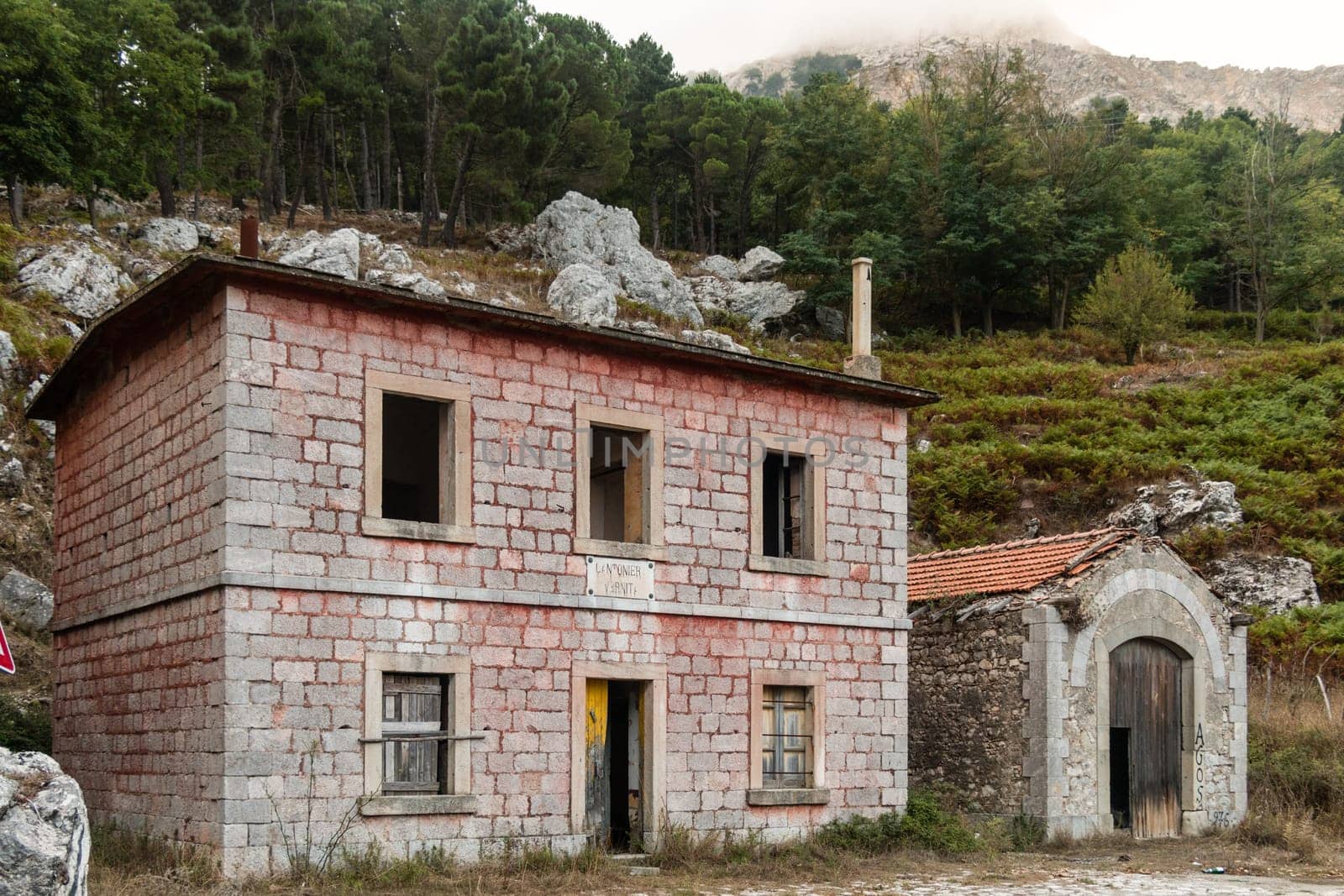 An old noble country house in Sicily Italy