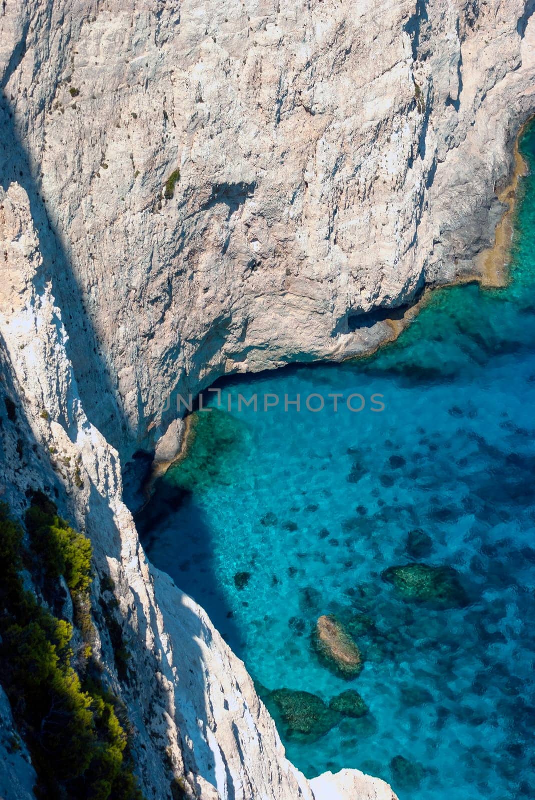 Cliff and sea - Zakynthos / Zante, Greece