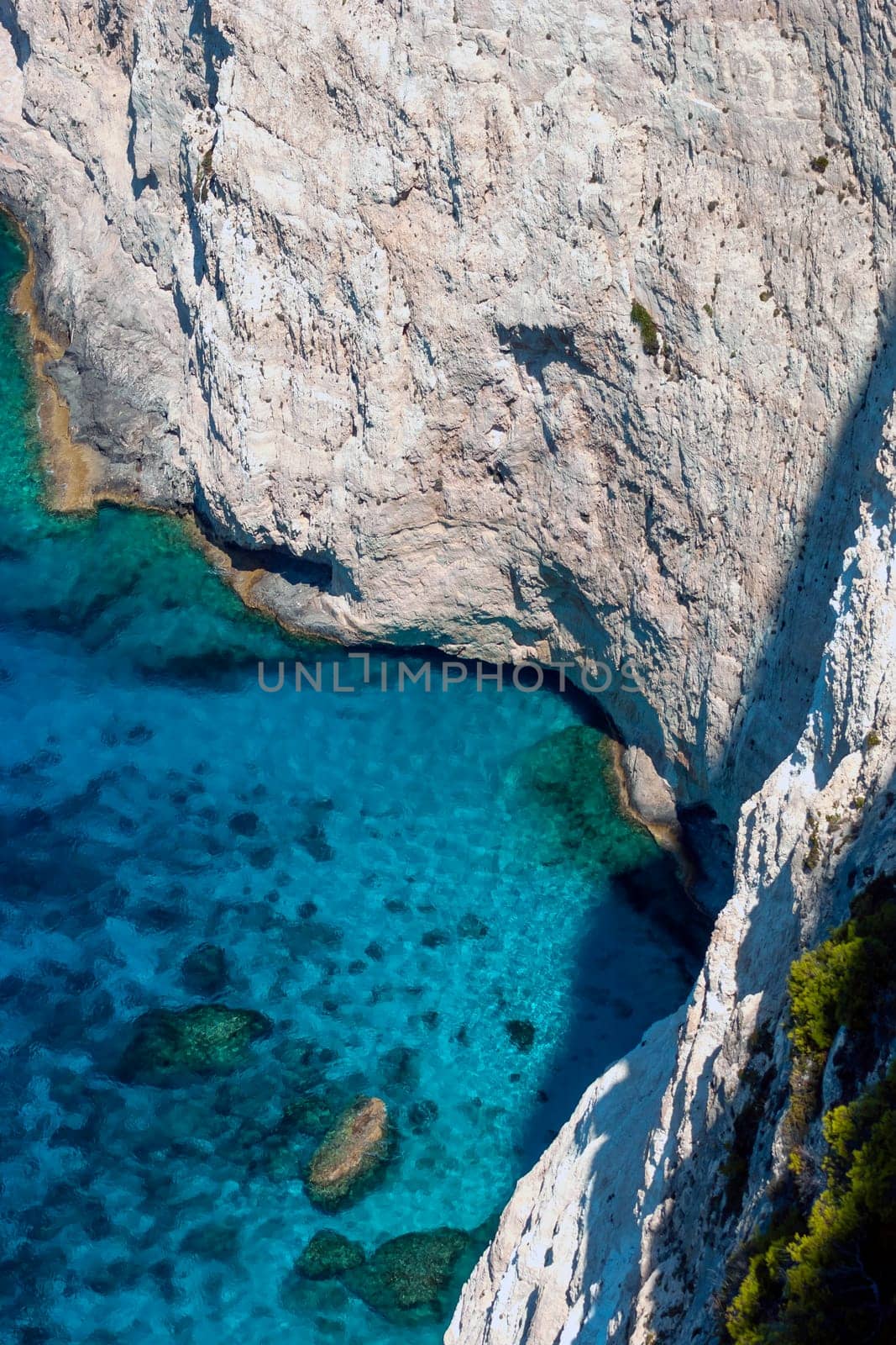 Cliff and sea - Zakynthos / Zante, Greece