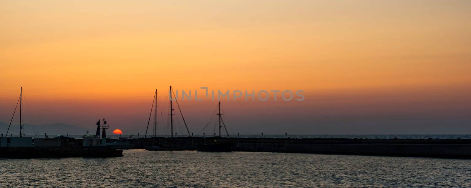 Sunset in Greece / Gouves, Crete