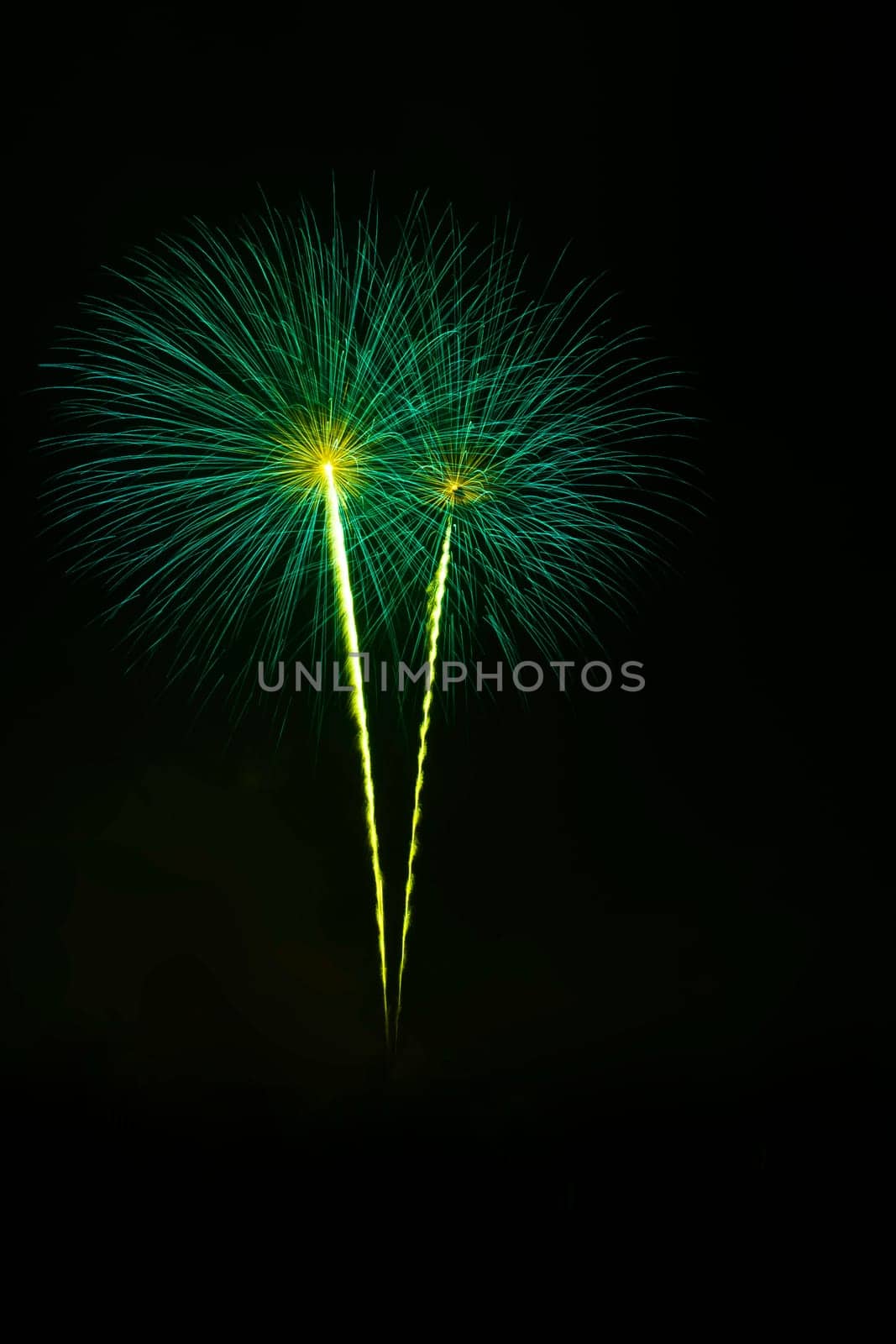 Fireworks display night - London, United Kingdom