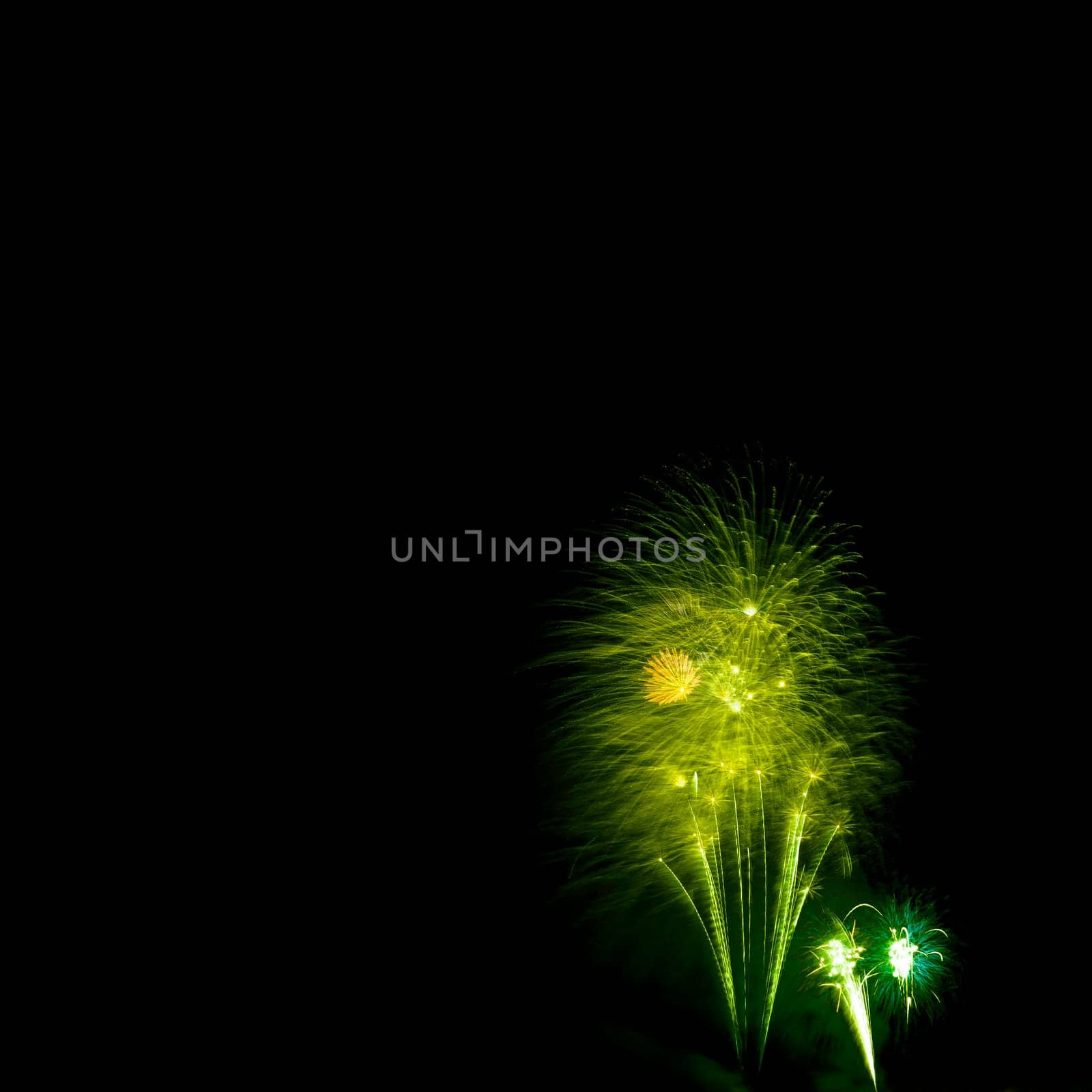 Fireworks display night - London, United Kingdom