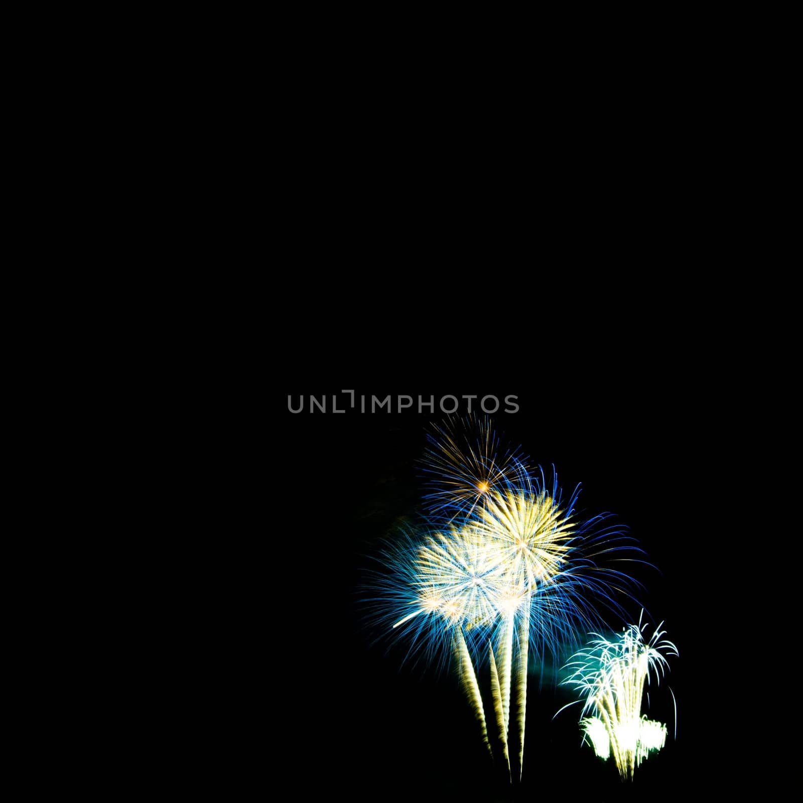 Fireworks display night - London, United Kingdom
